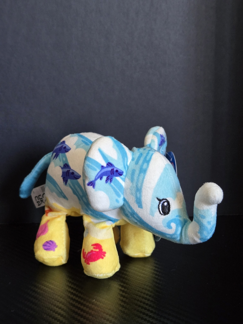 Pop Art Soft ELEPHANTS Minis - "Splash"